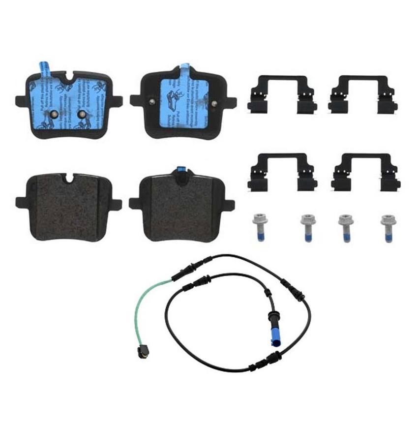 Disc Brake Pad Set - Rear (With Sensor)